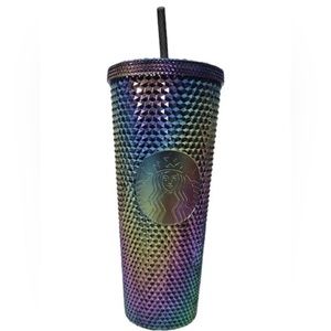 Studded Oil Slick Starbucks Tumbler